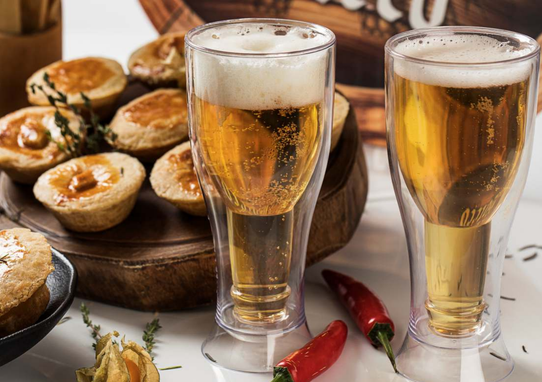 Copo Cristal Garrafa Invertida